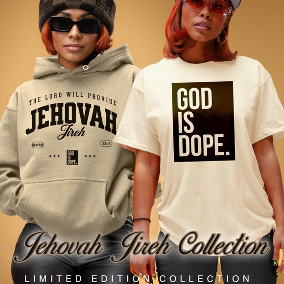 God Is Dope Other - God Is Dope Jehovah Jireh Hoodie + Tee Bundle Medium Sand Limited